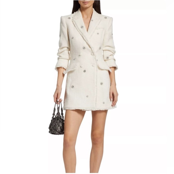 $695 Cinq à Sept Joel Embellished Blazer Dress - Picture 11 of 16